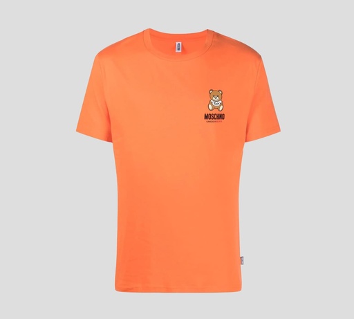 Moschino - FRANELA CUELLO REDONDO "TOY" CON OSO ESTAMPADO SOBRE EL PECHO