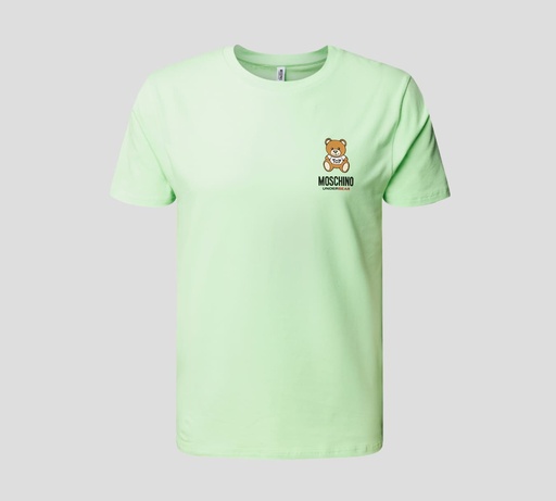 Moschino - FRANELA CUELLO REDONDO "TOY" CON OSO ESTAMPADO SOBRE EL PECHO