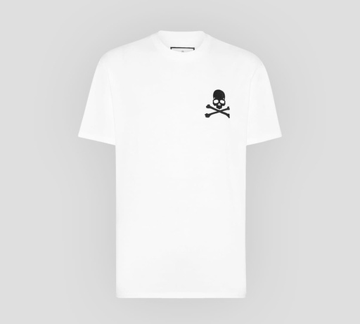 Philipp Plein - FRANELA CUELLO REDONDO CON CALAVERA BORDADA