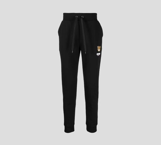 Moschino - MONO TIPO JOGGER CON BOLSILLOS LATERALES Y LOGO TEXTURIZADO EN GOMA