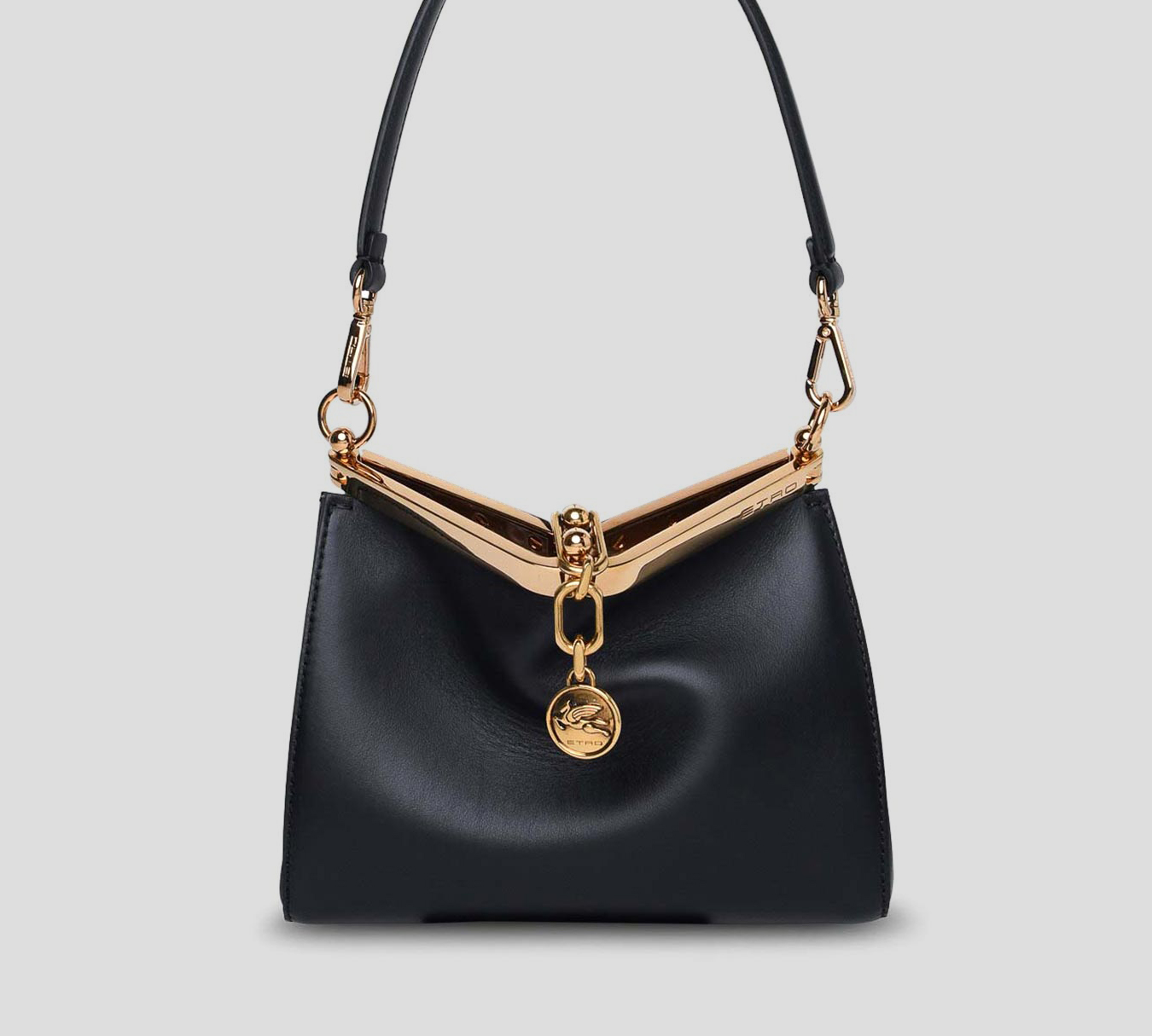 Etro - CARTERA VELA PEQUEÑA CON DETALLES EN DORADO