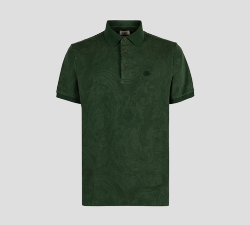 Etro - POLO CON ESTAMPADO PAISLEY JACQUARD