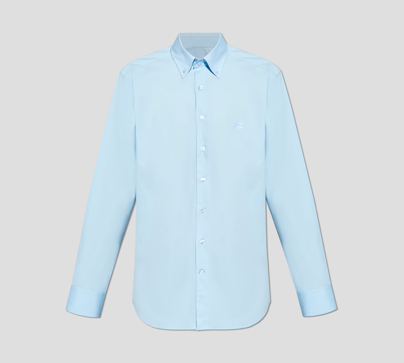 Etro - CAMISA DE VESTIR BÁSICA CON LOGO BORDADO