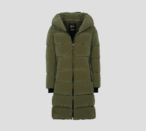 Herno - CHAQUETA HOODIE PUFFER LARGA