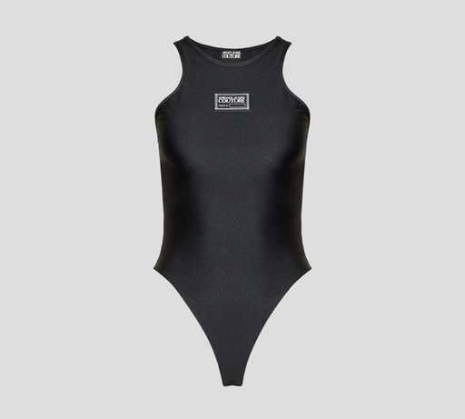 Versace Jeans Couture - BODY EN TELA DE LYCRA SIN MANGAS CON CIERRE DE GAFETES