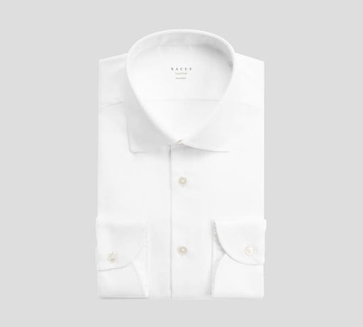 [WF331ML-11805-46 1/2] Xacus - CAMISA CUELLO ITALIANO LISO DE SARGA