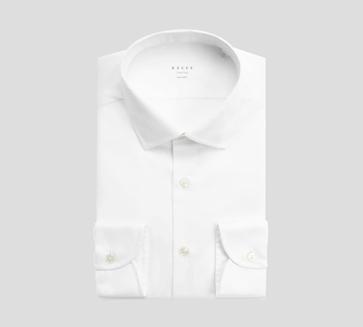 [WF331ML-11363-46/5] Xacus - CAMISA CUELLO ITALIANO LISO DE SARGA