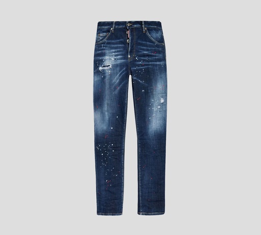 Dsquared2 - BLUE JEANS CON RASGADURAS Y MANCHAS DE PINTURA
