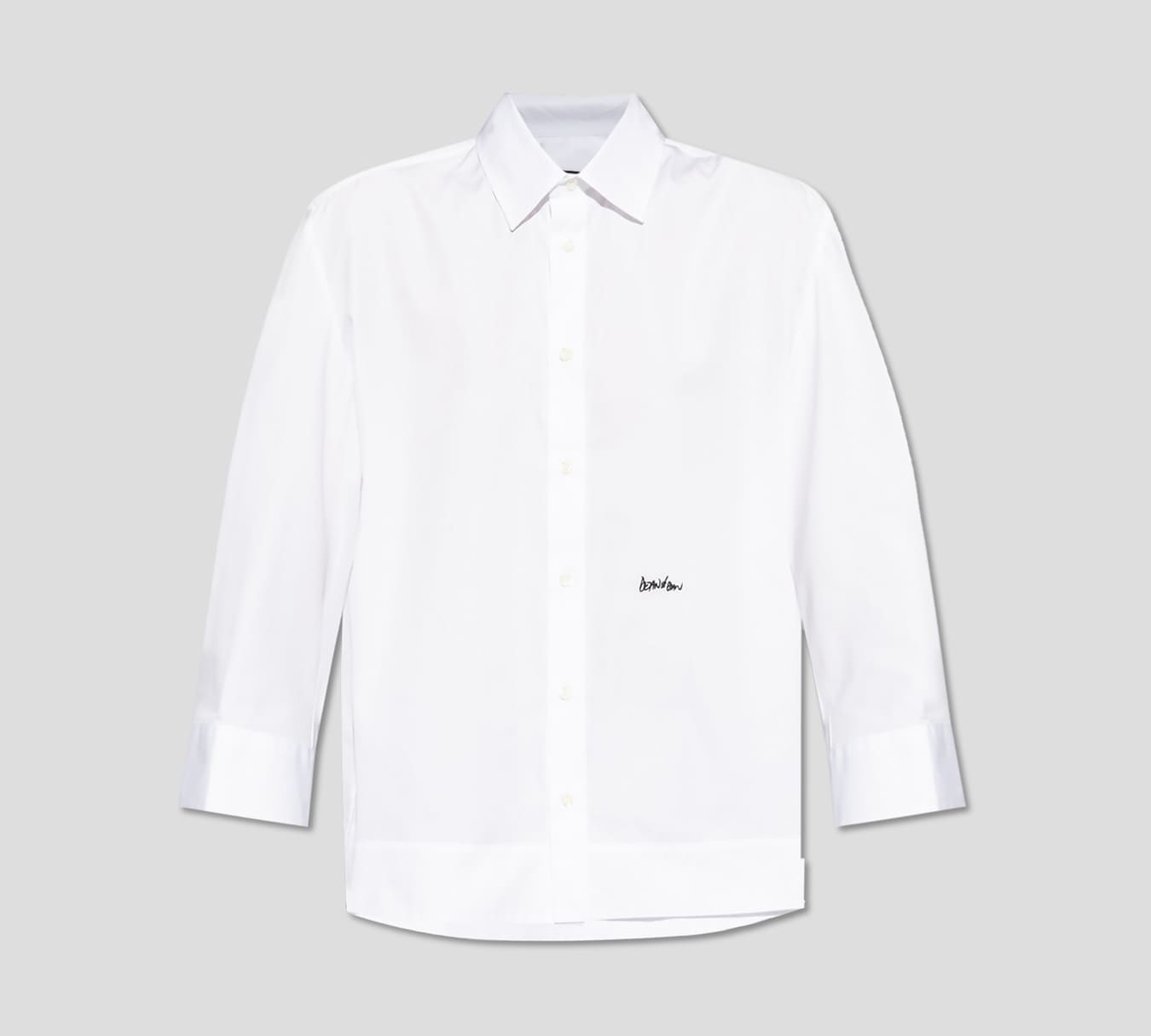 Dsquared2 - CAMISA DE CUELLO Y BOTONES CON BORDADO DEAN&DAN