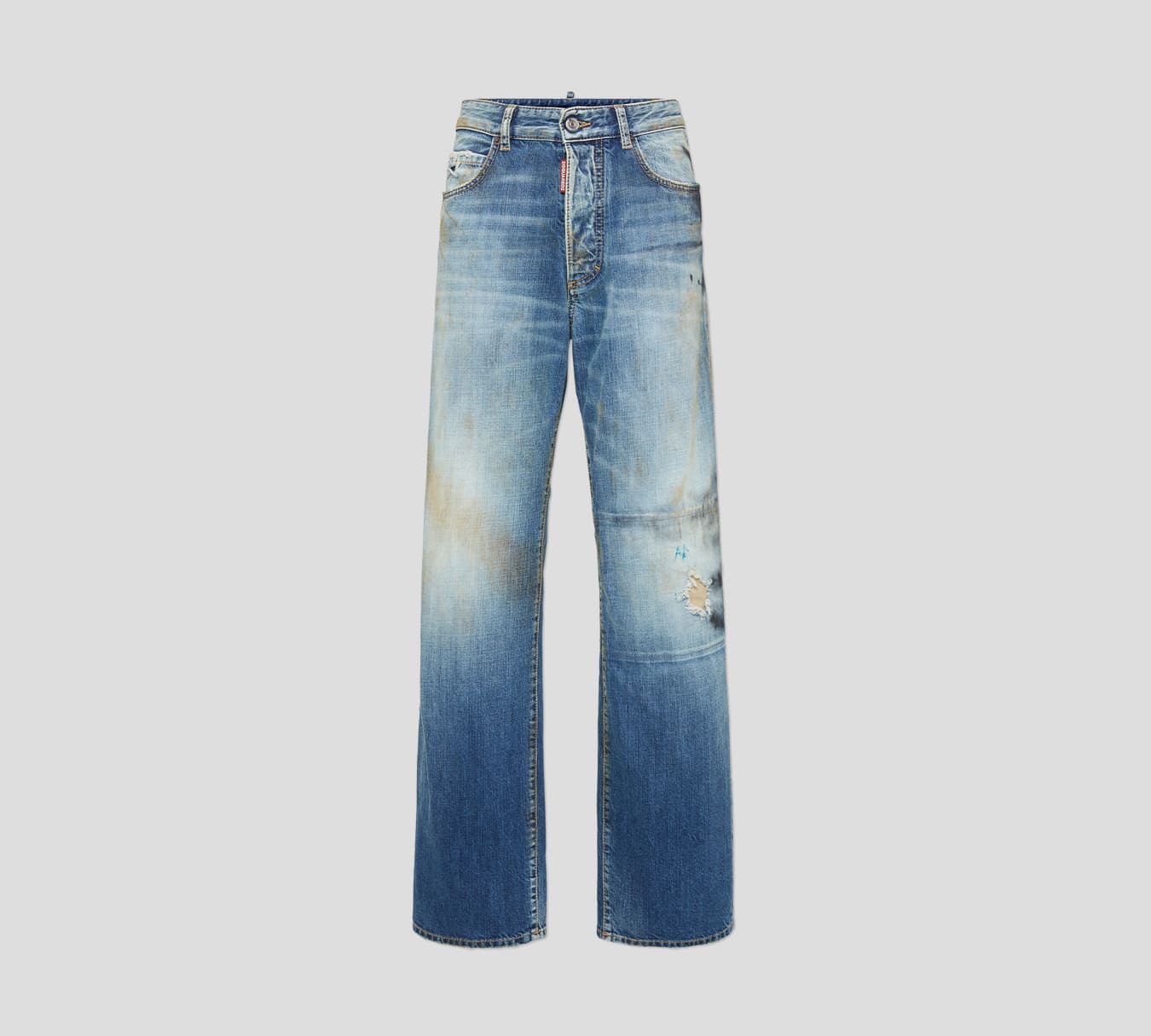 Dsquared2 - JEAN SAN DIEGO ANCHO CON ESTILO DE OXIDO Y LAVADO