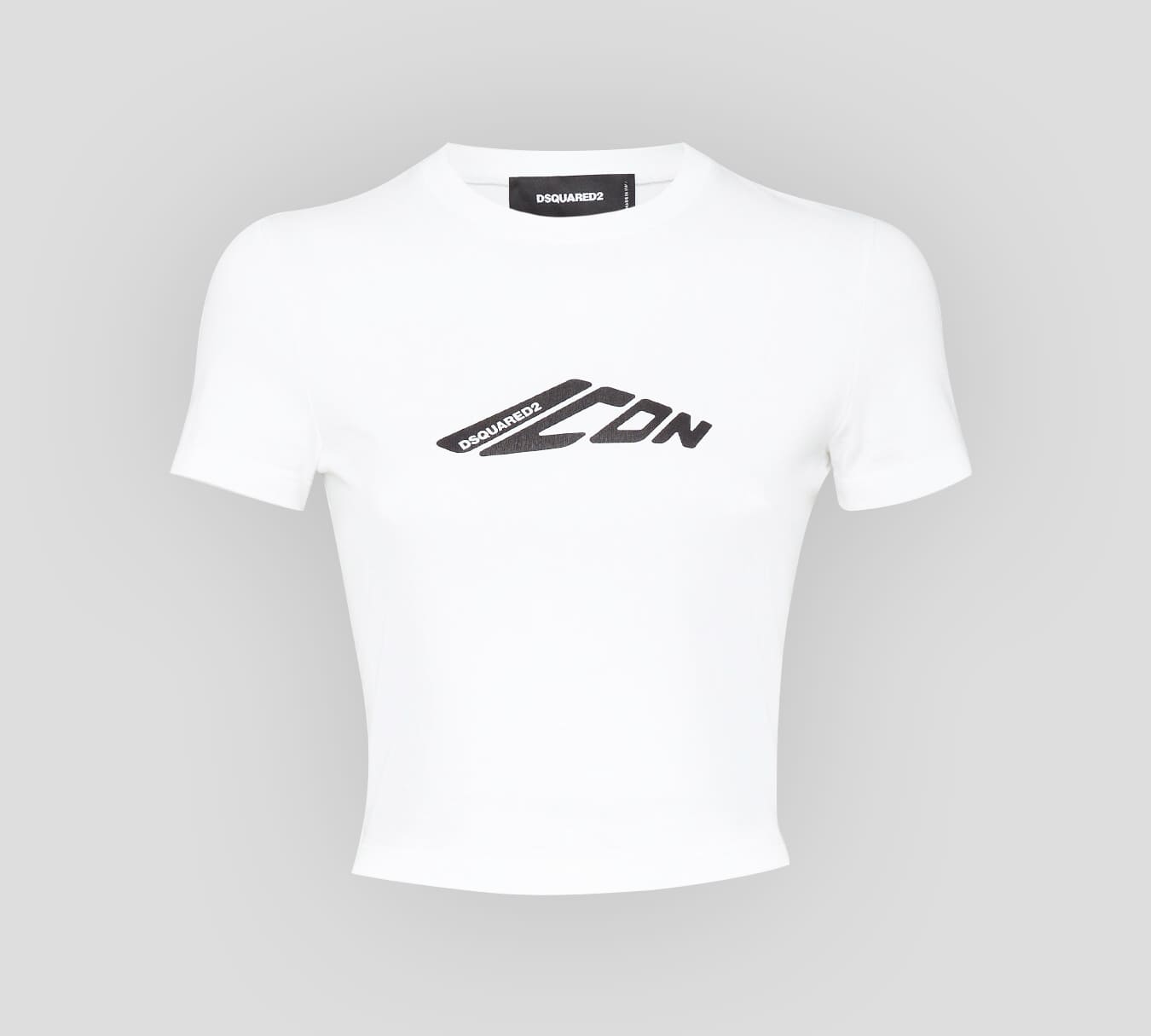 Dsquared2 - FRANELA ICON CUELLO REDONDO DE TALLE CORTO