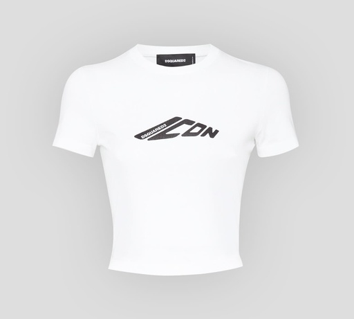 Dsquared2 - FRANELA ICON CUELLO REDONDO DE TALLE CORTO