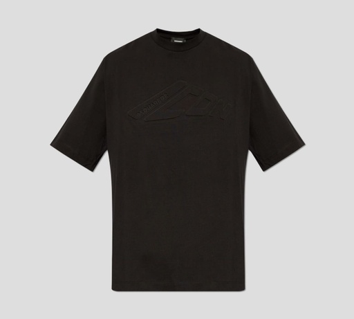 Dsquared2 - FRANELA CUELLO REDONDO ICON CON LOGO EN RELIEVE