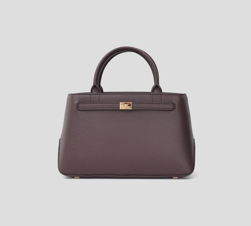 [BS02A51E2-644] Elisabetta Franchi - CARTERA DE MANO CON HEBILLA PEQUEÑA Y TIRA LARGA REMOVIBLE
