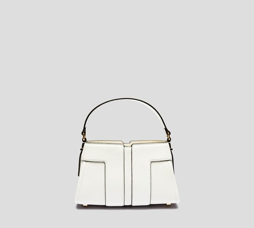 [BS06A51E2-360] Elisabetta Franchi - CARTERA PEQUEÑA EN CUERO SINTÉTICO CON LOGO EN RELIEVE Y TIRA REMOVIBLE