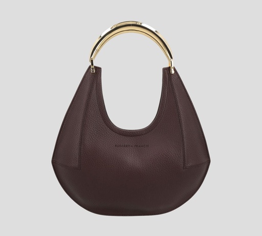[BS86A52E2-644] Elisabetta Franchi - CARTERA HOBO CON ASA METÁLICA