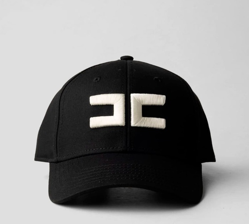 [CL06F51E2-110] Elisabetta Franchi - GORRA DE LONA CON LOGO BORDADO