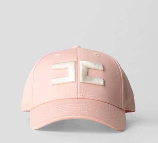 [CL06F51E2-AR6] Elisabetta Franchi - GORRA DE LONA CON LOGO BORDADO