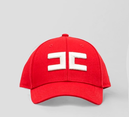 [CL06F51E2-CG5] Elisabetta Franchi - GORRA DE LONA CON LOGO BORDADO
