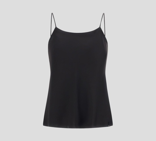 Herno - BLUSA DE TIRAS EN SEDA