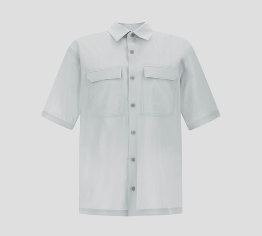 Herno - CAMISA MANGA CORTA CON DOBLE BOLSILLO AL FRENTE
