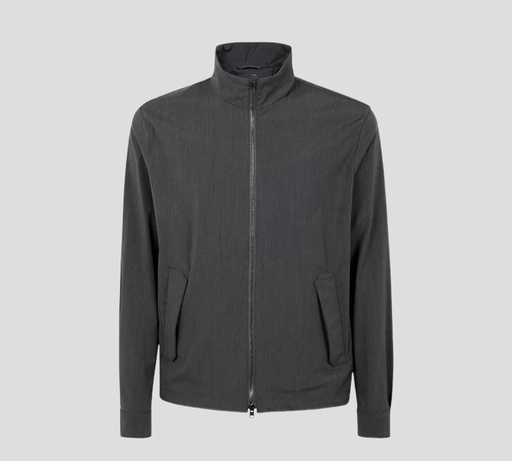 Herno - CHAQUETA CON CUELLO ALTO Y BOLSILLOS LATERALES
