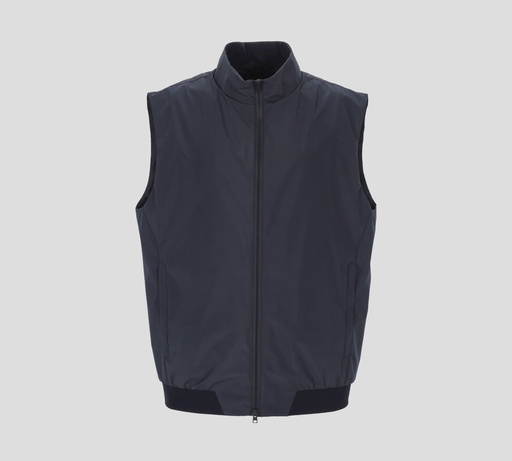Herno - CHALECO IMPERMEABLE CON DOBLE BOLSILLO Y CUELLO ALTO