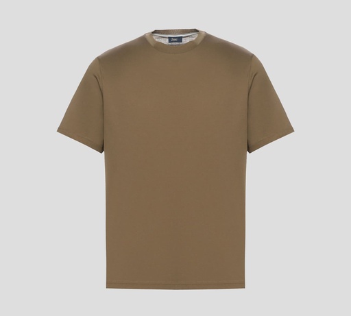 Herno - FRANELA UNICOLOR BÁSICA CUELLO REDONDO