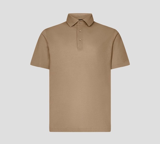 Herno - POLO BÁSICA EN PUNTO JERSEY UNICOLOR