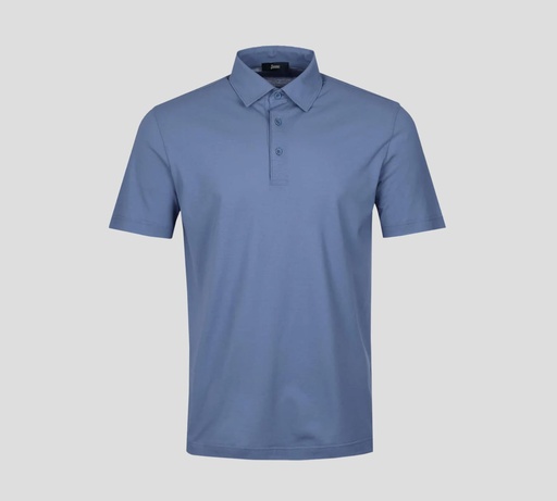 Herno - POLO BÁSICA EN PUNTO JERSEY UNICOLOR