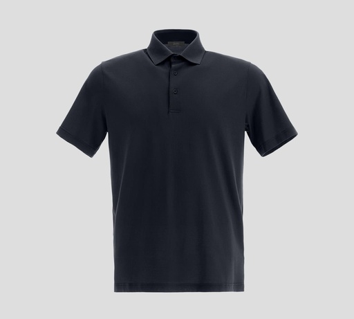 Herno - POLO BÁSICA EN PUNTO JERSEY UNICOLOR