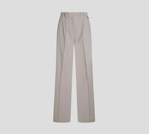 Herno - PANTALÓN DE VESTIR ANCHO CON PINZAS