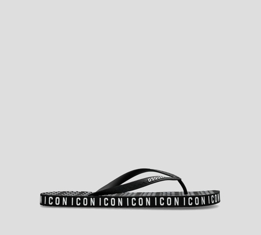 [FFM0001-17208243-2124] Dsquared2 Icon - CHOLAS PLAYERAS ICON NEGRAS