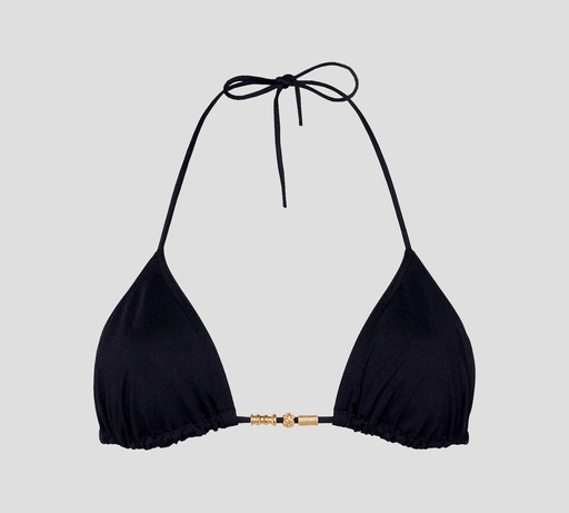 Eres - TOP DE TRAJE DE BAÑO TRIANGULAR AJUSTABLE CON DETALLES DORADOS