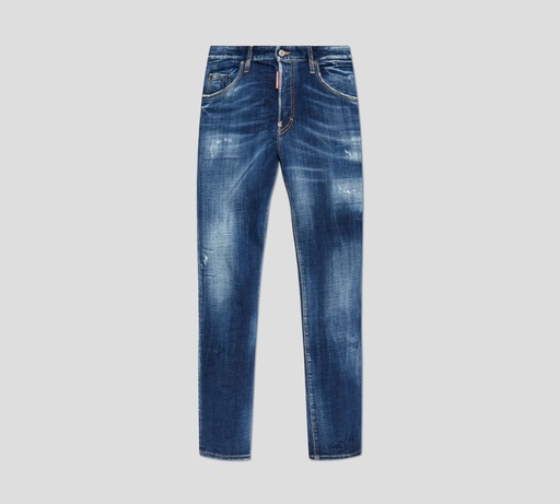 Dsquared2 - SKATER JEAN CON PRELAVADOS Y PEQUEÑAS RASGADURAS