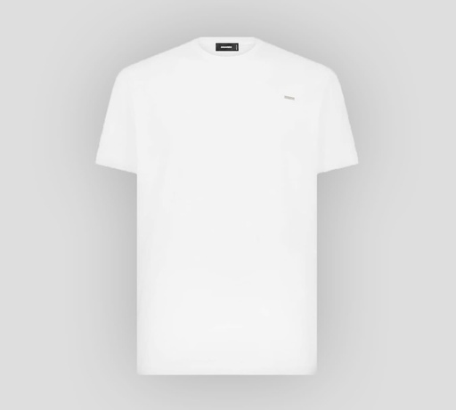 Dsquared2 - FRANELA CUELLO REDONDO CON MINI PLACA METÁLICA