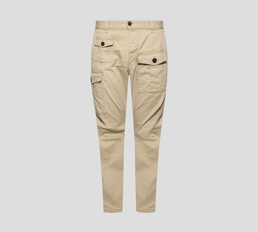 Dsquared2 - PANTALÓN SKINNY TIPO CARGO CON BOLSILLOS ASIMÉTRICOS