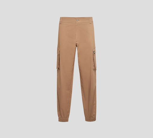 Philipp Plein - PANTALON BEIGE CARGO DE CORTE RECTO