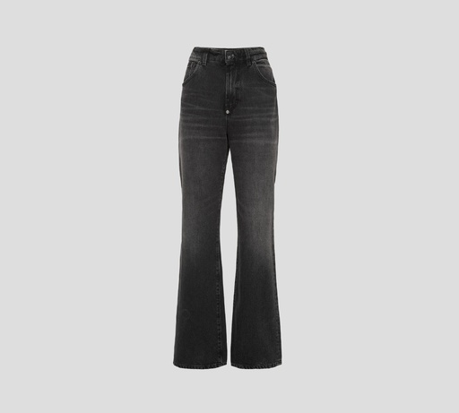 Philipp Plein - JEANS NEGRO DE CORTE RECTO