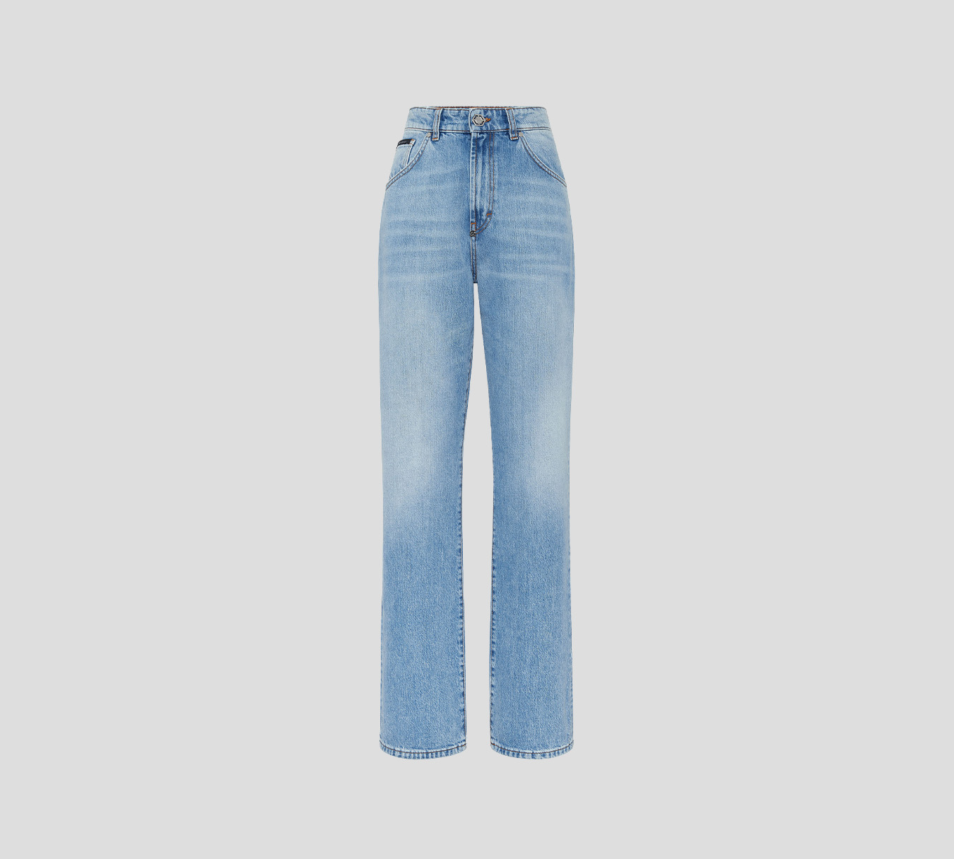 Philipp Plein - BLUE JEANS DE CORTE RECTO