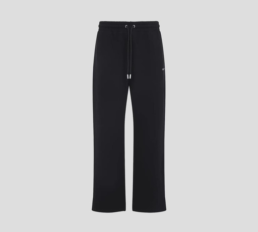 Off White - MONO NEGRO DE ALGODÓN CON ESPIRALES ESTAMPADOS EN PARTE TRASERA