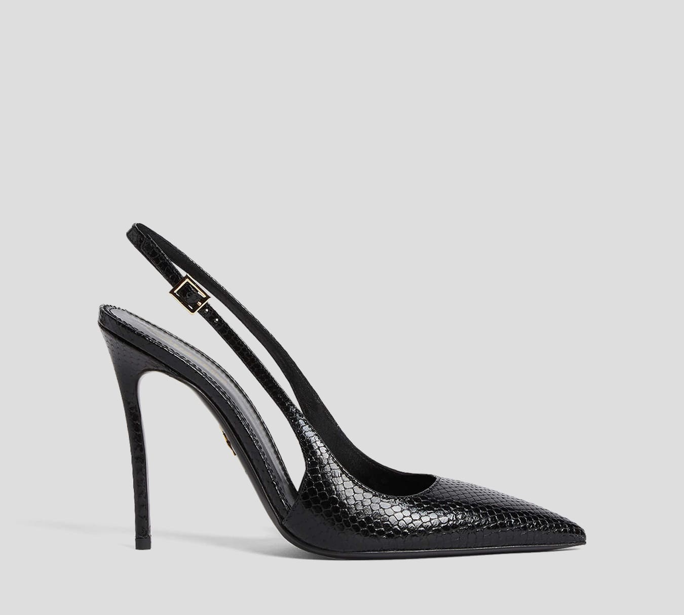 Dsquared2 - STILETTOS MULES NEGROS DE PIEL