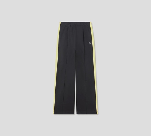 Kenzo - PANTALON NEGRO CON FRANJAS AMARILLAS