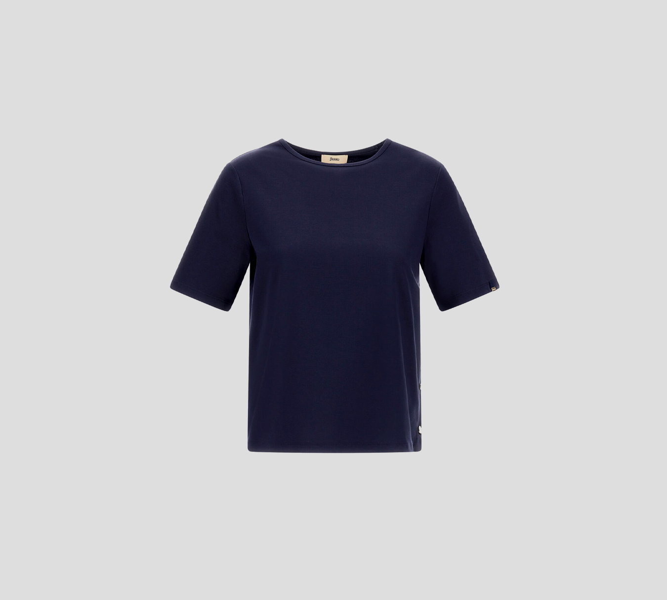 Herno - BLUSA AZUL OSCURO OVERSIZE