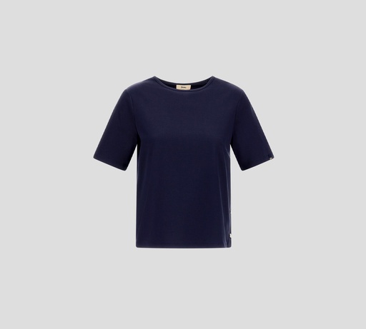 Herno - BLUSA AZUL OSCURO OVERSIZE