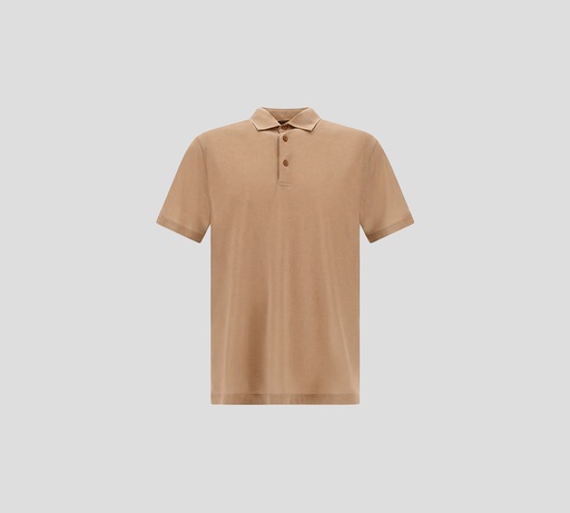 Herno - POLO MARRON CLARO