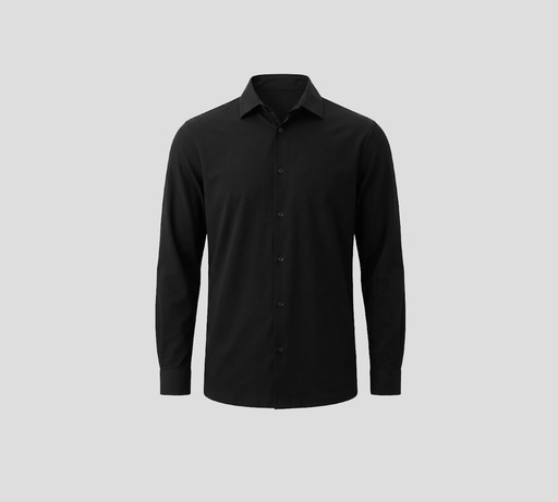 Herno - CAMISA NEGRA MANGA LARGA