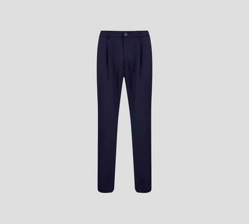 Herno - PANTALON DE MONO AZUL OSCURO CON LIGA