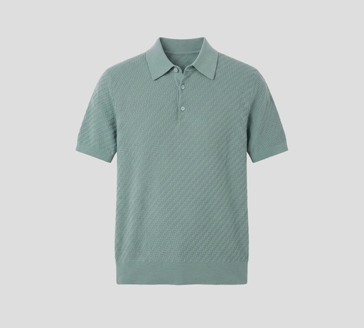 Brioni - POLO VERDE AGUA