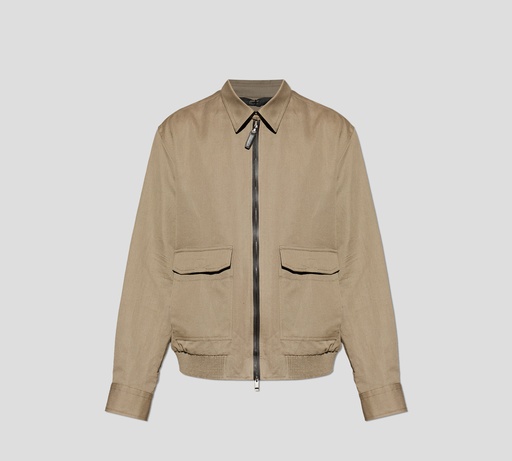 Brioni - CHAQUETA VERDE MILITAR